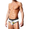 Prowler Swim Brief Baltas Oversized Paw M - Vibrant LGBTQ Progress Flag Design