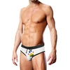 Prowler Swim Brief Baltas Oversized Paw M - Vibrant LGBTQ Progress Flag Design