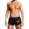 Prowler Swim Trunk Juodas Oversized Paw M - Quick-Dry, Pride Design