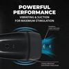 Pumped By Shots Pulsar Vibrobator Intimate Pump Gun Metal - Suction &amp; Vibration System