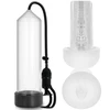 Pump Addicted RX5 Transparent Vacuum Device with Intimate Sleeve 23cm