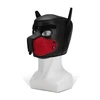 Prowler Red Puppy Play Neoprene Muzzle by Ouch! - Raudona, Adjustable, Soft Material