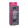 Adult Games Quickie Gag Silicone Mouth Bit - Flexible Universal Size, Juodas