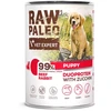 Vetexpert RAW PALEO Duoprotein jautiena &amp; triušiena Puppy - wet dog food - 400g