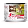 Vetexpert RAW PALEO Duoprotein jautiena &amp; triušiena Puppy - wet dog food - 200g
