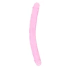 Realrock By Shots REALROCK Crystal Clear Double Intimate Model 34 cm Transparent