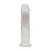 Realrock By Shots RealRock LED Vibrating Model 15 cm Transparent - Intimate Wellness Device