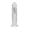 Realrock By Shots RealRock LED Vibrating Model 20 cm Transparent - Multi-Function Intimate Device