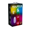 Realrock By Shots RealRock LED Vibrating Model 20 cm Transparent - Multi-Function Intimate Device