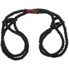 Doc Johnson Restrain Bind Tie 6mm Hemp Cuffs Juodas - Adjustable Wrist or Ankle Model