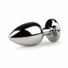 Rimba Aliuminio Intimate Plug with Large Crystal - Medium Size