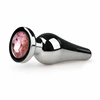 Rimba Aliuminio Plug Crystal Clear - Tapered Design, Medium Size