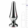 Rimba Aliuminio Plug Crystal Clear - Tapered Design, Medium Size