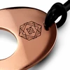 Easytoys Rosy Gold Nouveau Metal Pelvic Floor Training Balls with Pull Ring