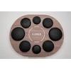 S1 Revival Hot Stone Spa Set - 8 Basalt Stones for Home Relaxation