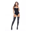 Misso S800 Elegant Opaque Hold-Up Stockings Juodas S - Soft Touch Finish