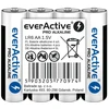Šarminės baterijos everActive Pro Alkaline LR6 AA - 4 vnt.