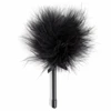 Secretplay 100 Fetish Secret Play Mini Juodas Feather Teaser 13x8cm Lightweight Rod