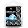 Secretplay Cosmetic Secret Play Set 6 Brazilian Balls Iceberg Cooling Massage Oil Spheres