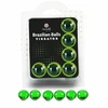 Secretplay Cosmetic Secret Play Set 6 Brazilian Balls Vibrator - Lubricating Intimate Spheres