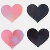 Secretplay 100 Fetish Secret Play WOW BOOBS! Heart-Shaped Holographic Body Covers Set 7.7x6.7cm