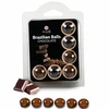 Secretplay Cosmetic SecretPlay Set of 6 Brazilian Aroma Balls Chocolate Scented Intimate Capsules