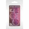 Scala Seven Creations Rožinė Silicone Support Rings Set of 3 - Adjustable Sizes