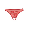 Allure Seven 'til Midnight Just A Rumor Lace Mesh Panty One Size Juodas