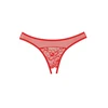 Allure Seven 'til Midnight Just A Rumor Lace Mesh Panty One Size Juodas