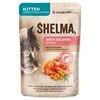 SHELMA Kitten with lašiša in sauce – šlapias kačių maistas – 85g