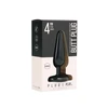 Shots Basic Series Anal Plug 10 cm with Suction Base, Juodas