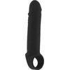 Sono By Shots Shots No.31 Extension Sleeve Juodas 2.5cm Length Enhancer TPE