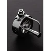 Steel By Shots Shots Spike Steel Glans Ring with Plug 25mm - Adjustable Spiked Design