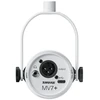 Shure MV7+-W - mikrofonas su XLR/USB-C jungtimi, baltos spalvos