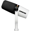 Shure MV7+-W - mikrofonas su XLR/USB-C jungtimi, baltos spalvos