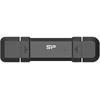 Silicon Power Portable Išorinis kietasis diskas SSD | DS72 | 250 GB | USB Type-A and USB Type-C 3.2 Gen 2 | Juodas