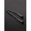 Steel By Shots Sinner Gear Adjustable Stainless Steel Nipple Clamps 33cm Chain