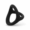 Sinner Gear Flexible Silicone Dual Ring Anatomical Juodas 8719934004320