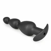 Sinner Gear Hollow Silicone Juodas Plug - Anatomical Design, Large