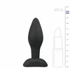 Sinner Gear Juodas Silicone Intimate Plug Small - Ergonomic Design