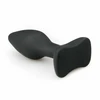 Sinner Gear Juodas Silicone Intimate Plug Small - Ergonomic Design