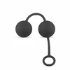 Sinner Gear Juodas Weighted Kegel Balls - Dual Counterweight System
