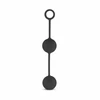 Sinner Gear Juodas Weighted Kegel Balls - Dual Counterweight System