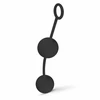 Sinner Gear Juodas Weighted Kegel Balls - Dual Counterweight System