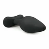 Sinner Gear Large Silicone Plug Juodas - Secure Wide-Base Anal Model