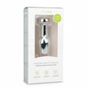 Sinner Gear Metal Plug Sidabrinis Large with Clear Crystal Accent