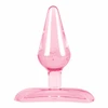 Sinner Gear Rožinė Butterfly Mini Plug with Suction Base, 7 cm, TPE
