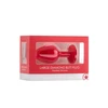 Ouch By Shots Sinner Gear Silicone Anal Plug Large with Decorative Crystal Base