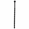 Sinner Gear Silicone Intimate Dilator - Juodas, Flexible Ribbed Design