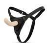 Sinner Gear Strap-On Silicone Model with Adjustable Harness, Curved Design